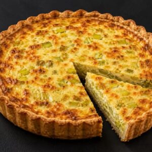 Quiche au poireaux